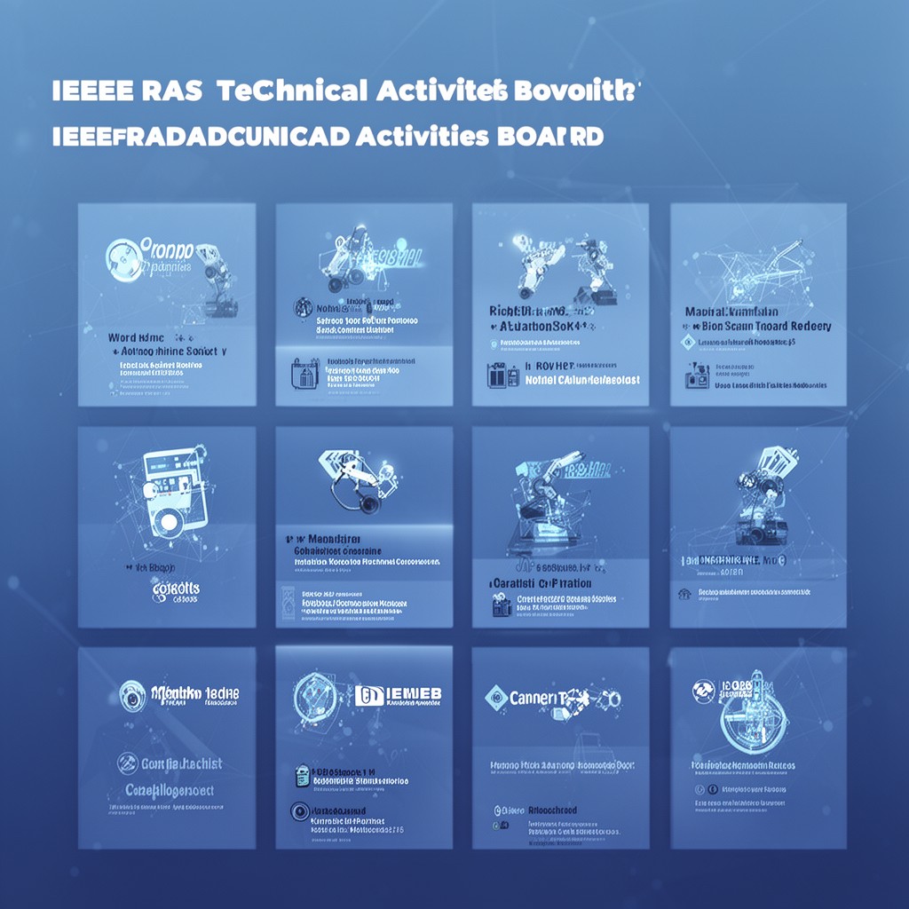AI-generated illustration of IEEE RAS Technical Activities Board