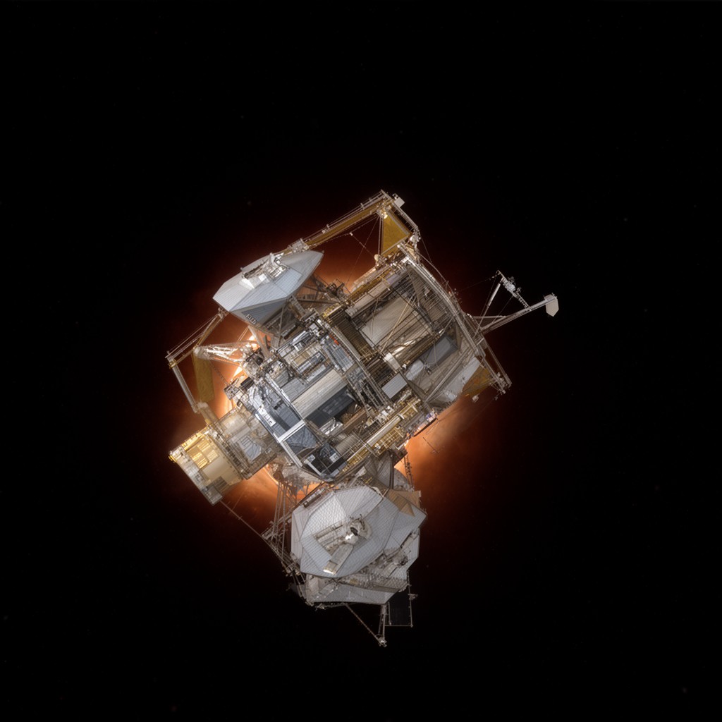 AI-generated illustration of Solar Dynamics Observatory