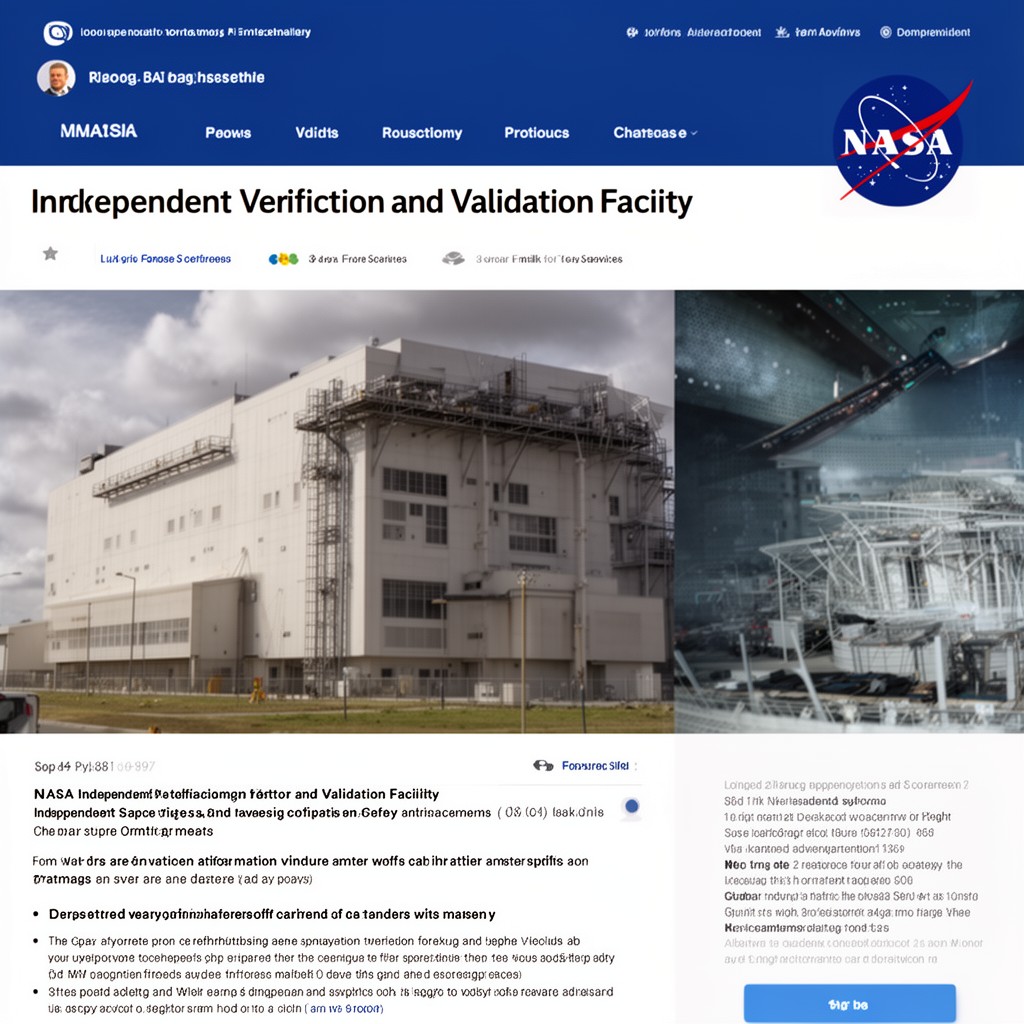 AI-generated illustration of Independent Verification and Validation Facility