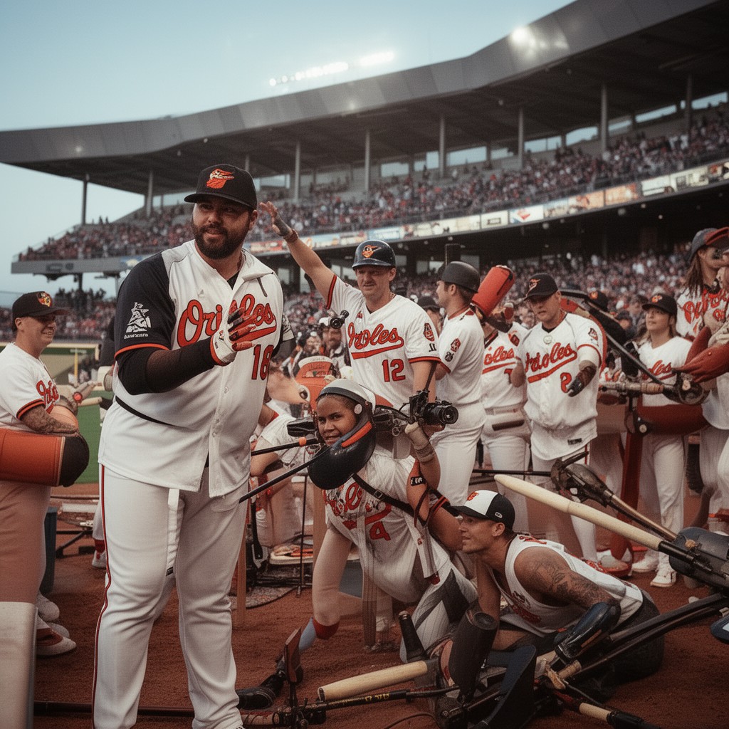 AI-generated illustration of Baltimore Orioles