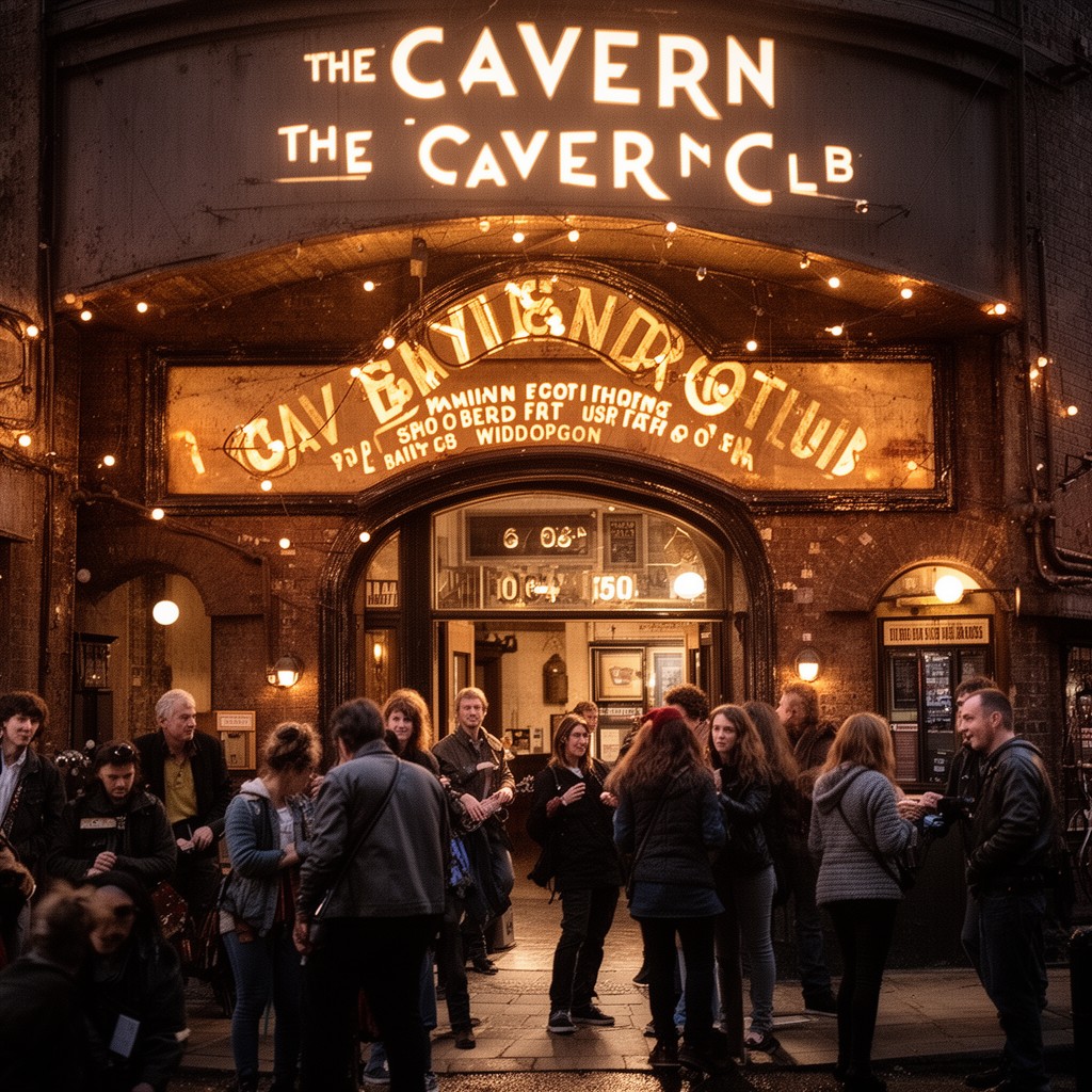 AI-generated illustration of The Cavern Club