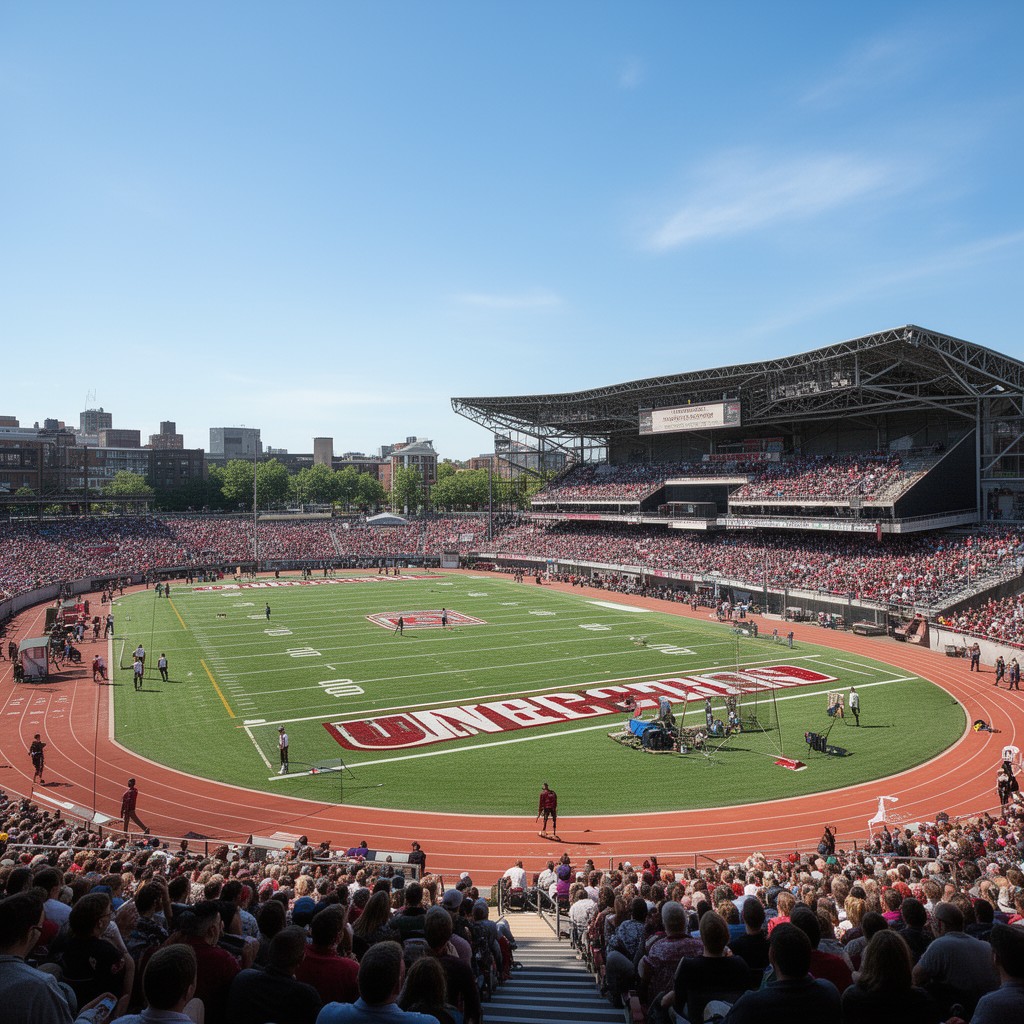 AI-generated illustration of Nickerson Field
