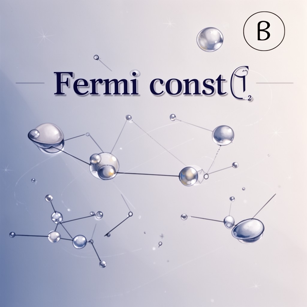 AI-generated illustration of Fermi constant