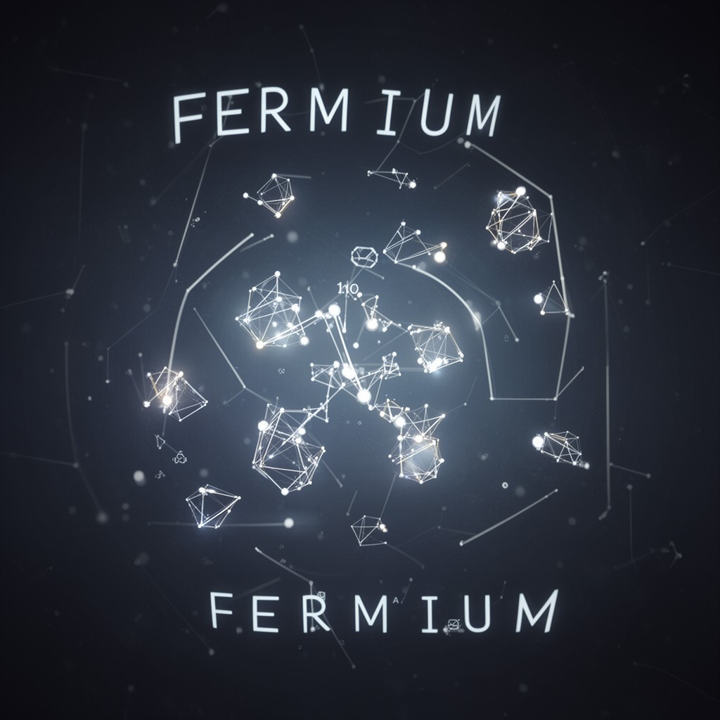 AI-generated illustration of Fermium