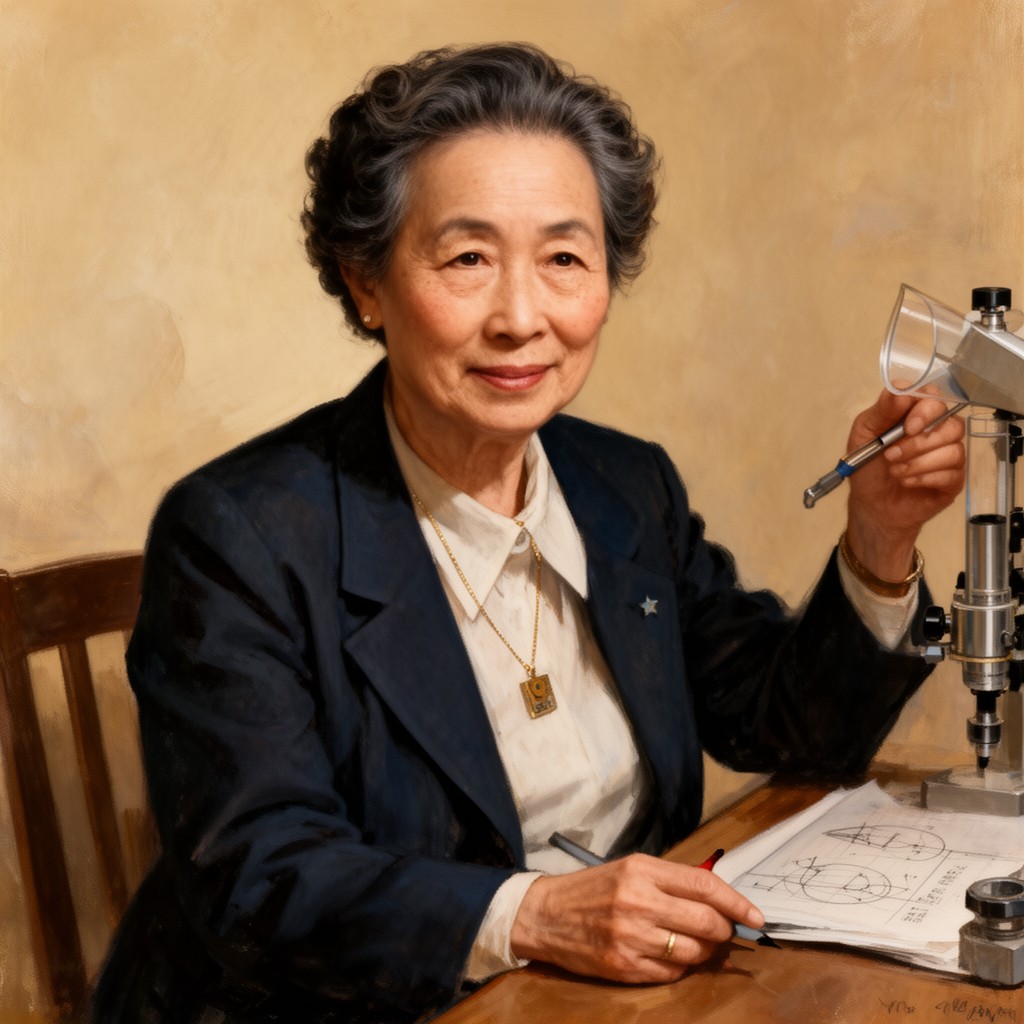 AI-generated illustration of Chien-Shiung Wu
