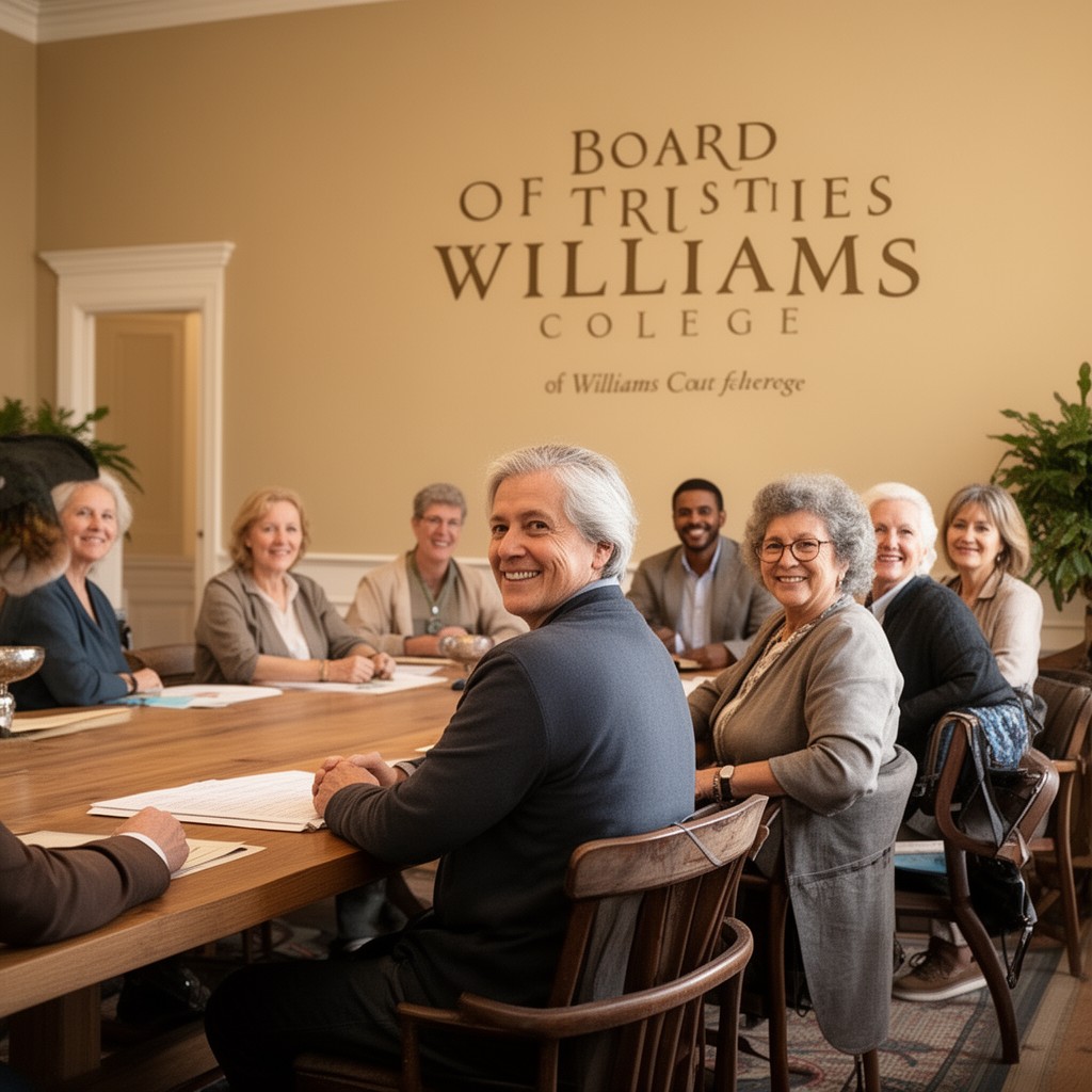 AI-generated illustration of Board of Trustees of Williams College