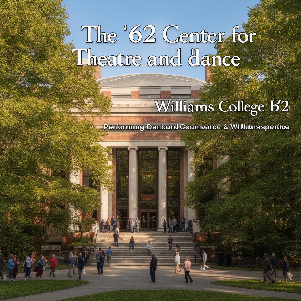 AI-generated illustration of ’62 Center for Theatre and Dance