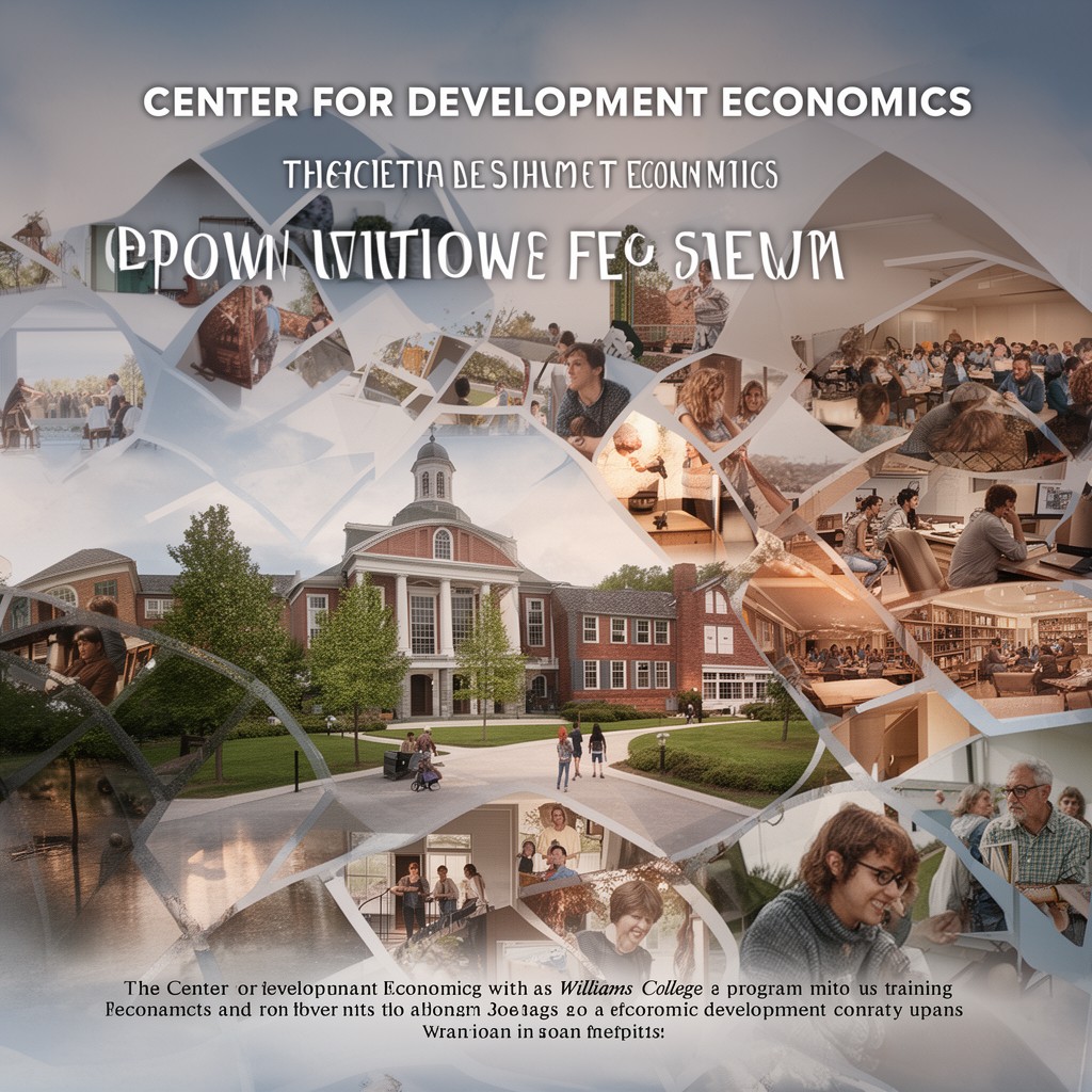 AI-generated illustration of Center for Development Economics