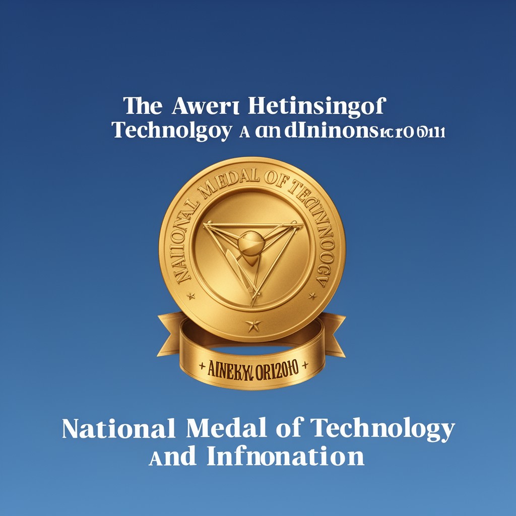 AI-generated illustration of National Medal of Technology and Innovation