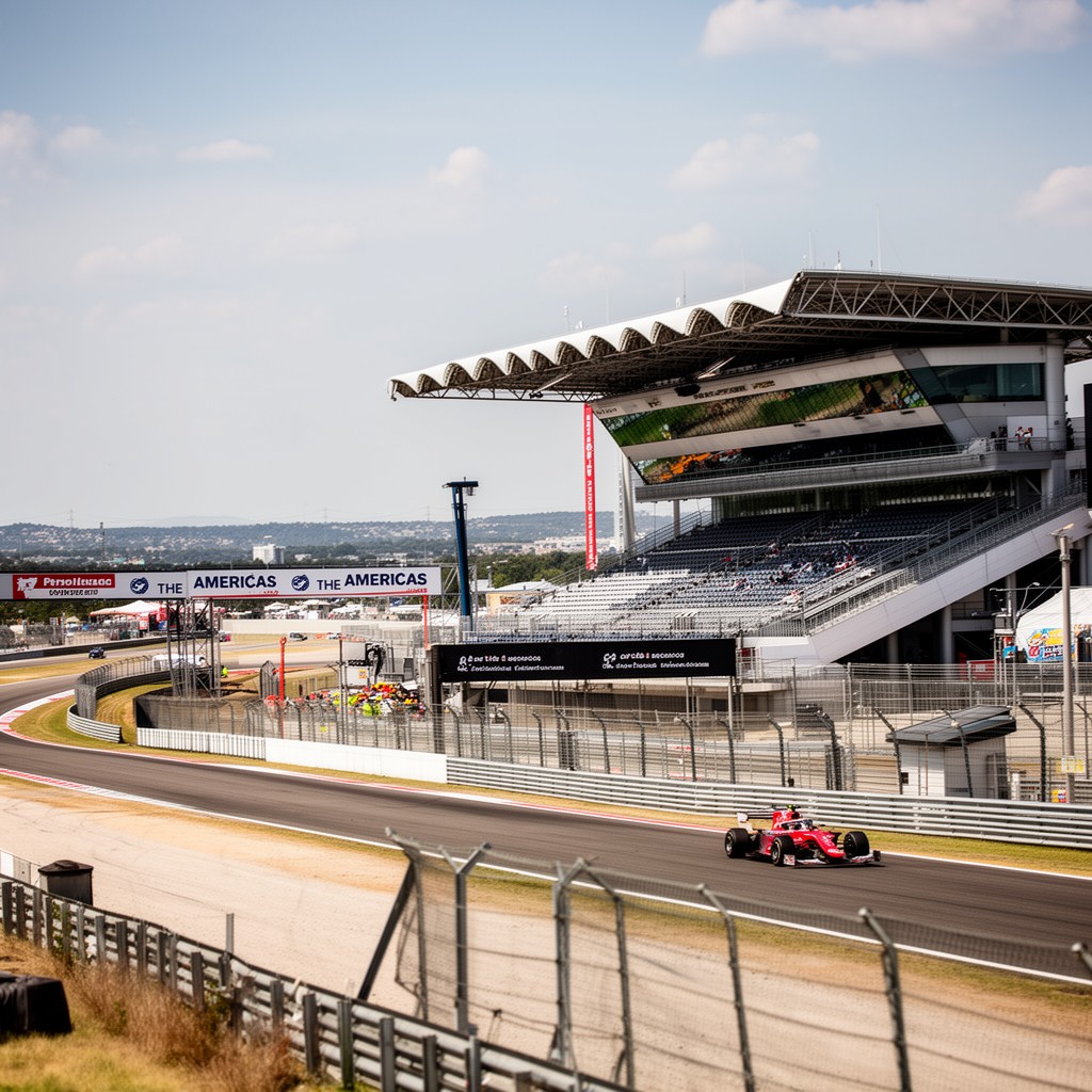 AI-generated illustration of Circuit of the Americas