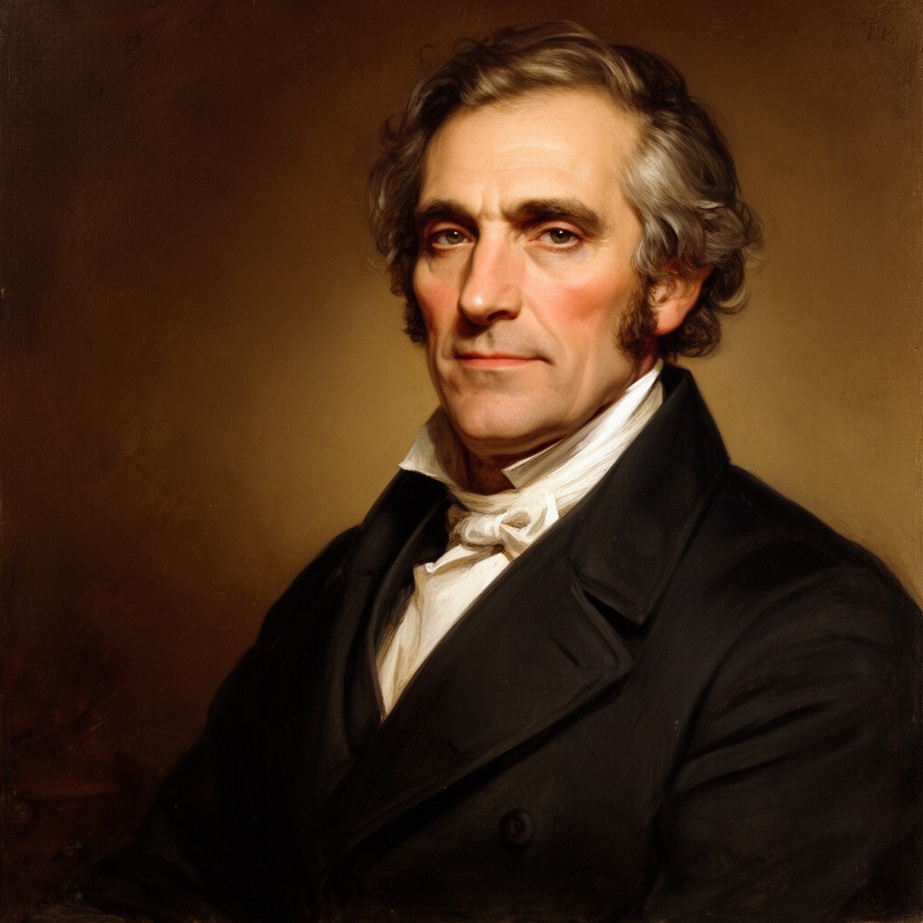 AI-generated illustration of Stephen F. Austin