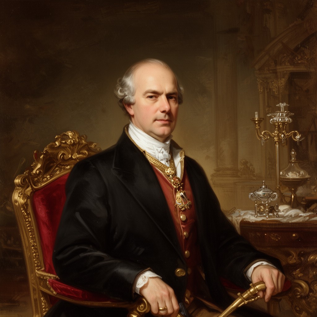 AI-generated illustration of Count (continental Europe)