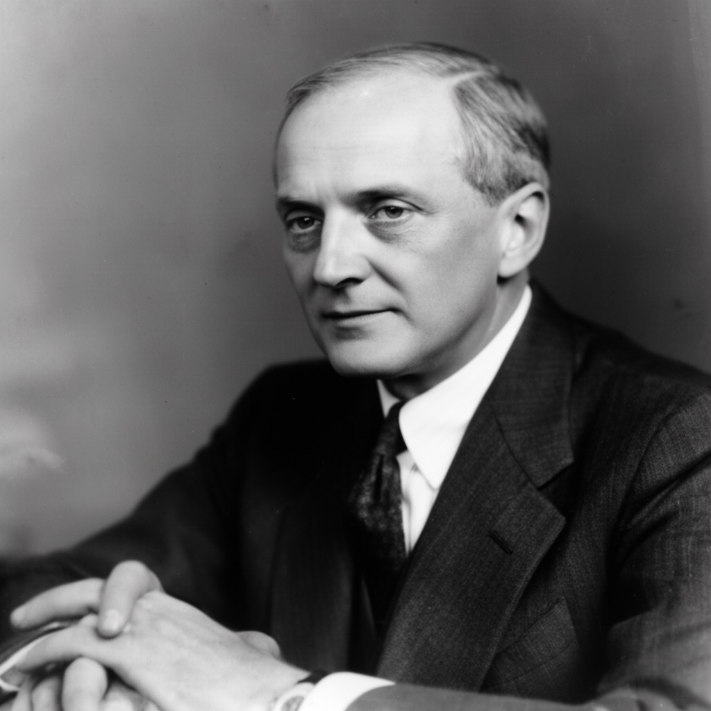 AI-generated illustration of James B. Conant