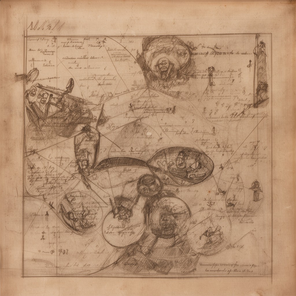 AI-generated illustration of The New Life of Dante