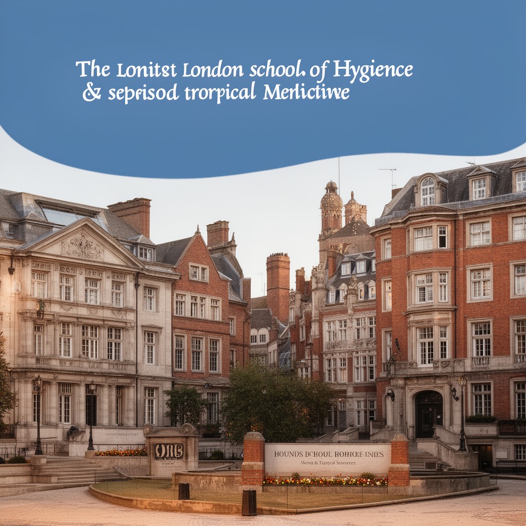 AI-generated illustration of London School of Hygiene & Tropical Medicine