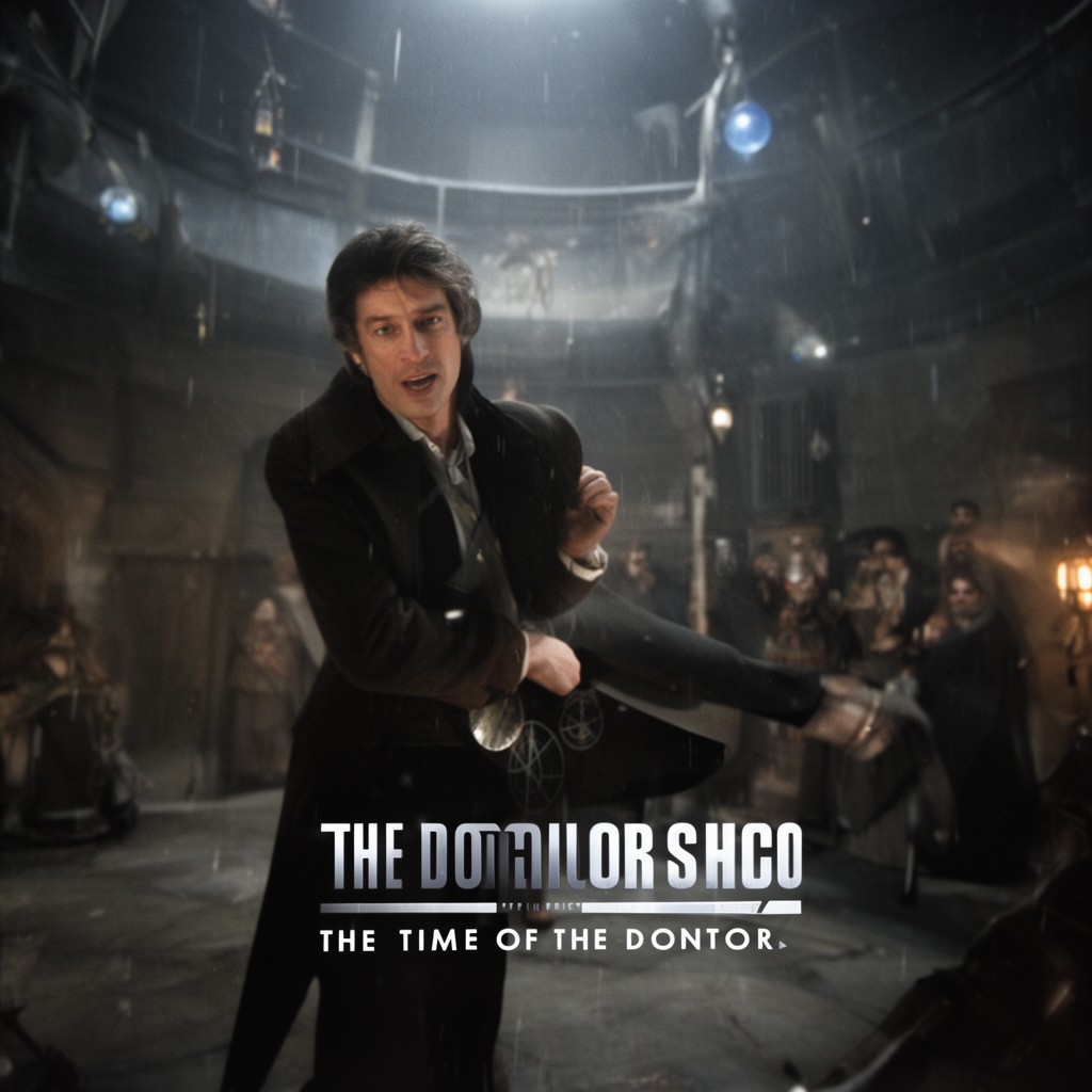 AI-generated illustration of Doctor Who episode "The Time of the Doctor"