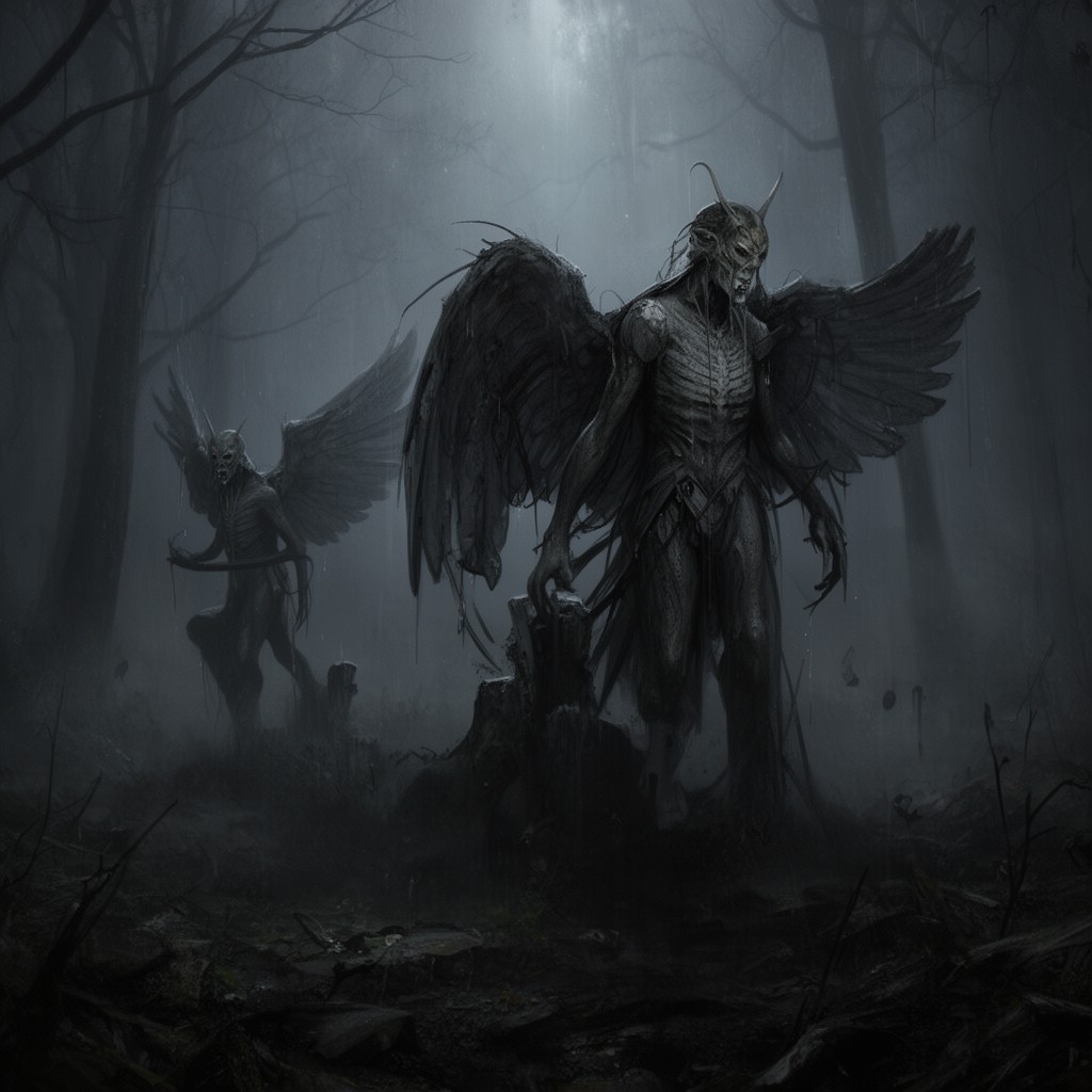 AI-generated illustration of Lonely Assassins