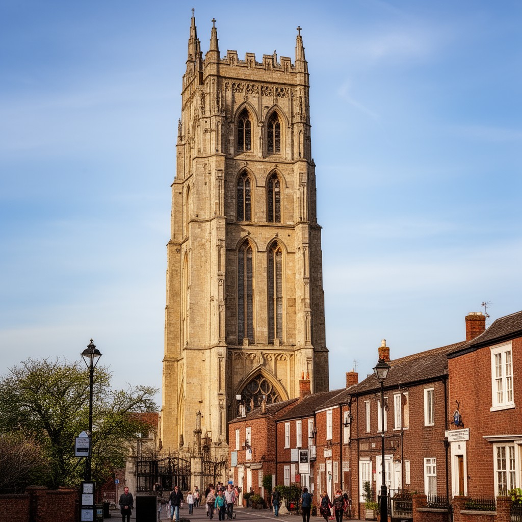 AI-generated illustration of Boston Stump