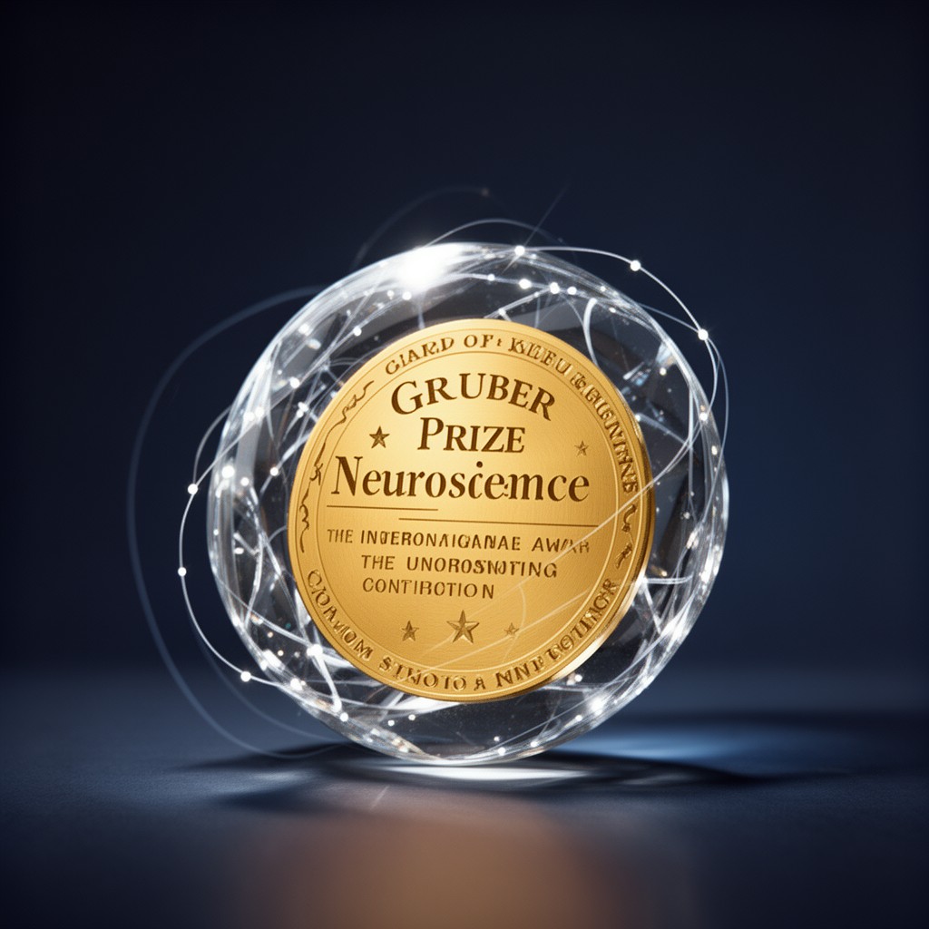 AI-generated illustration of Gruber Prize in Neuroscience