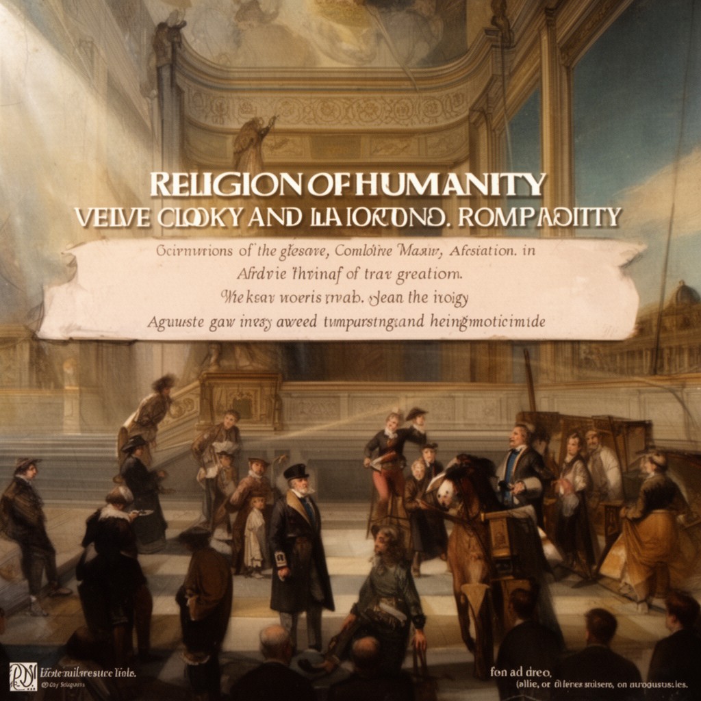 AI-generated illustration of Religion of Humanity