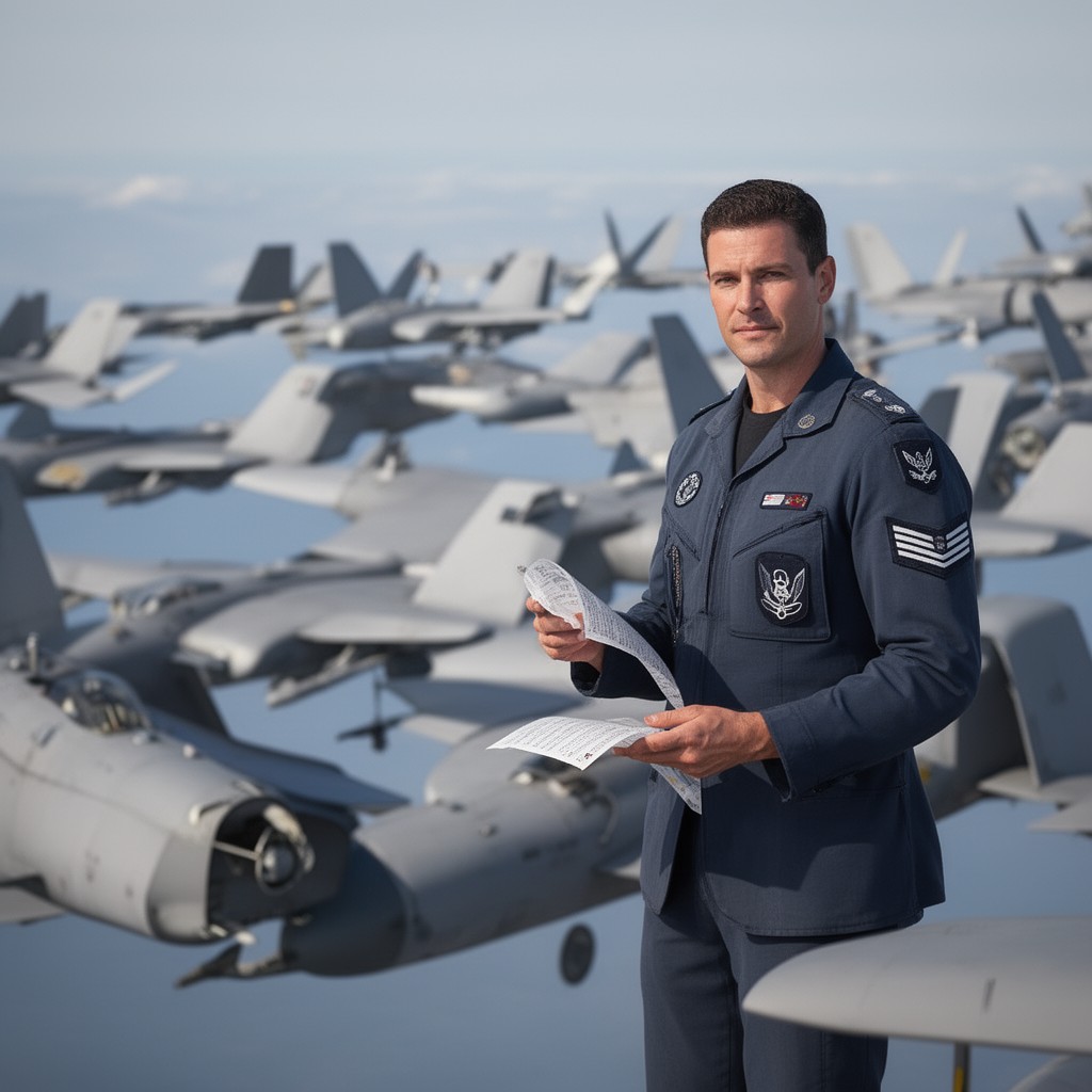 AI-generated illustration of United States Air Force