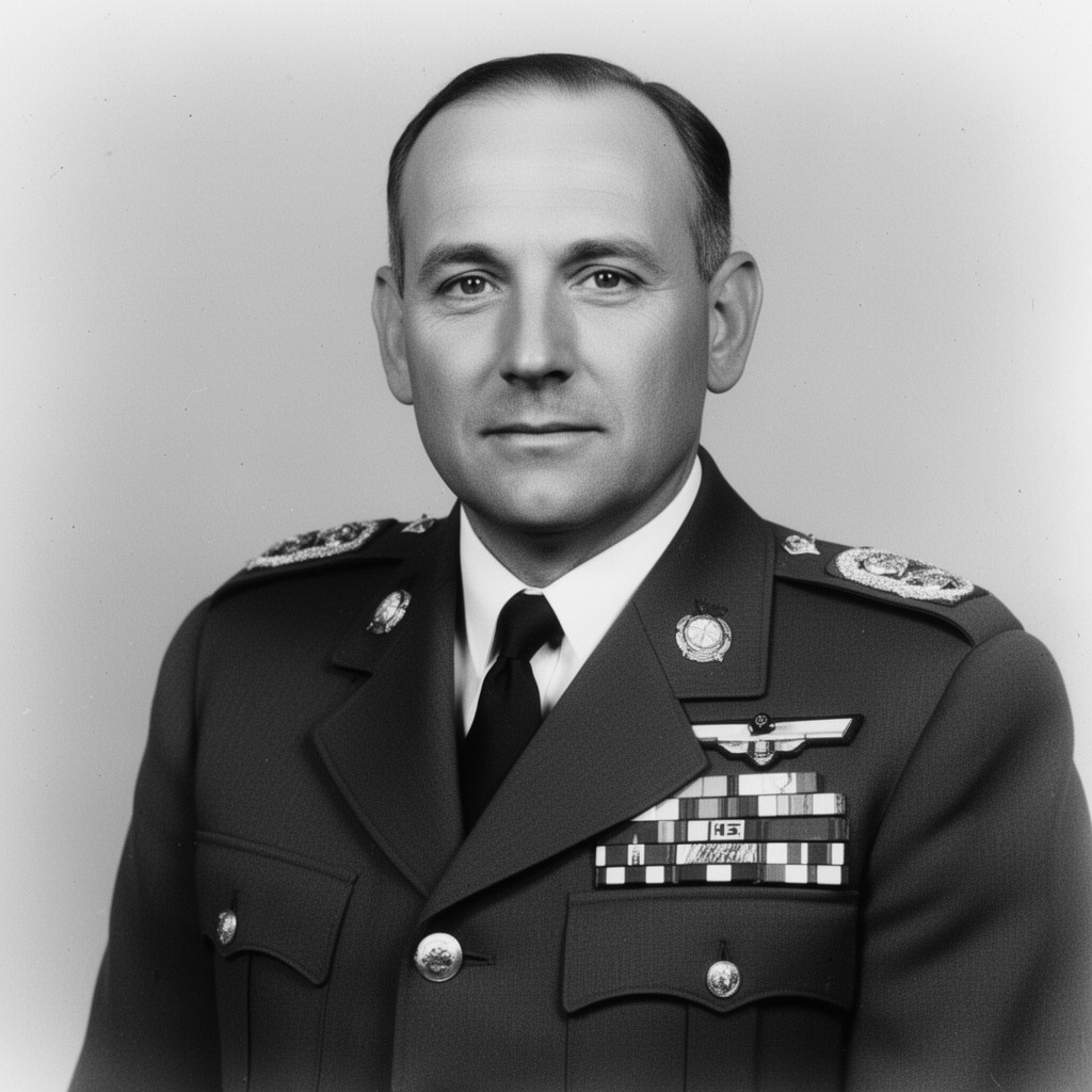AI-generated illustration of Charles Portal
