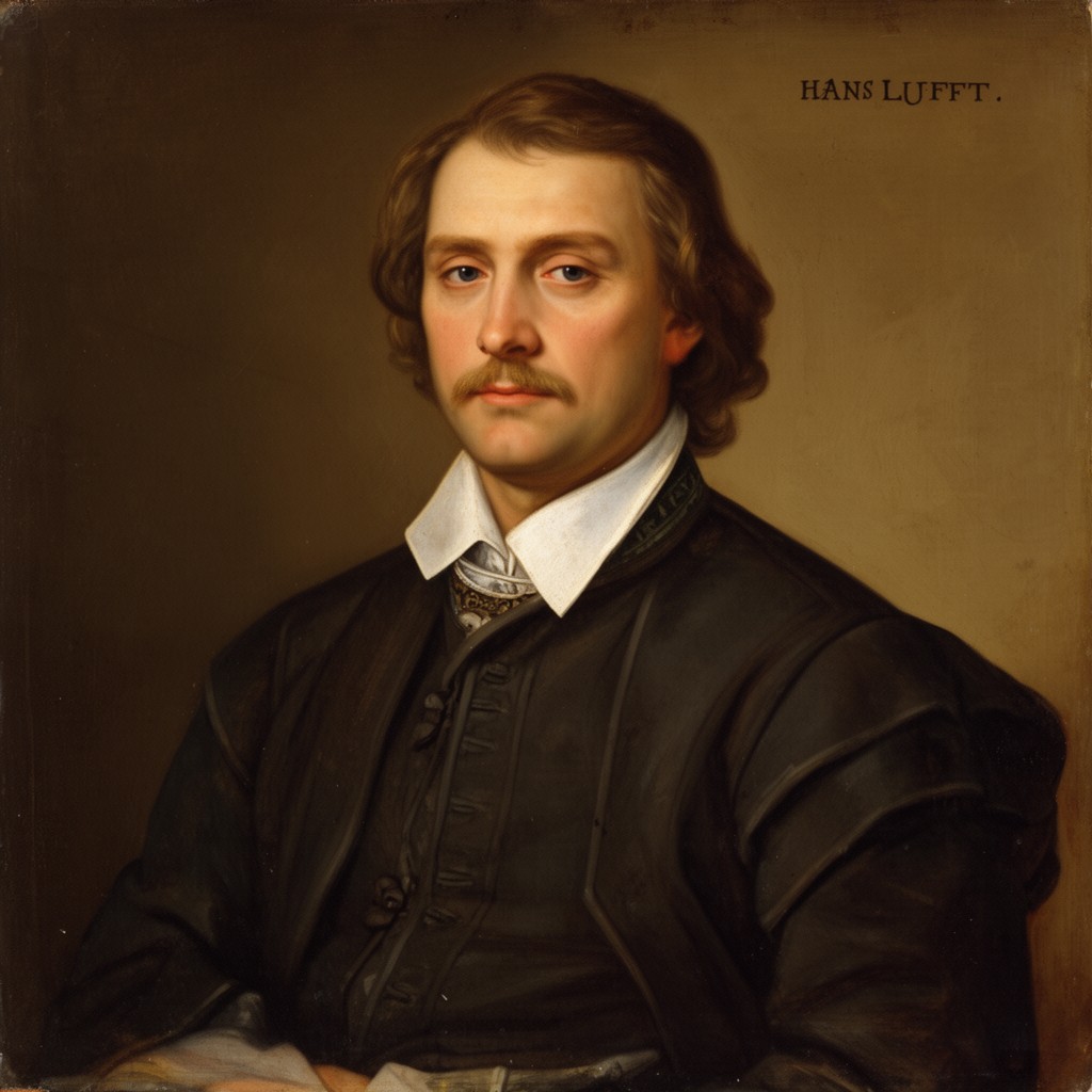 AI-generated illustration of Hans Lufft