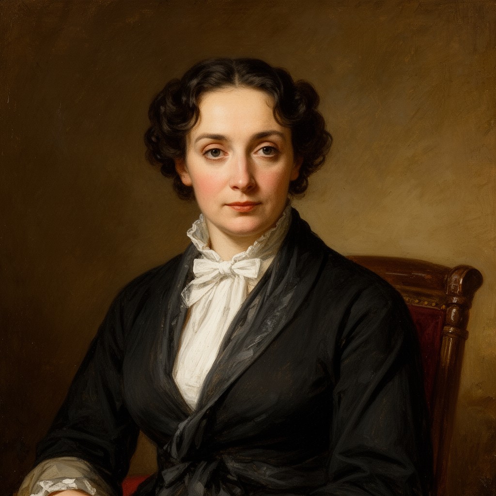 AI-generated illustration of Priscilla Anne Wilkinson