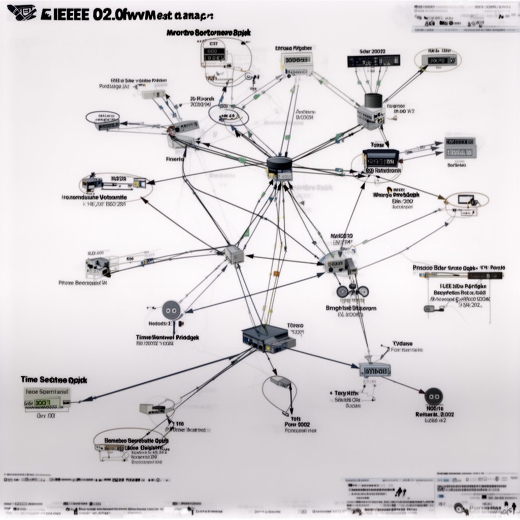 AI-generated illustration of IEEE 802.1Qfw