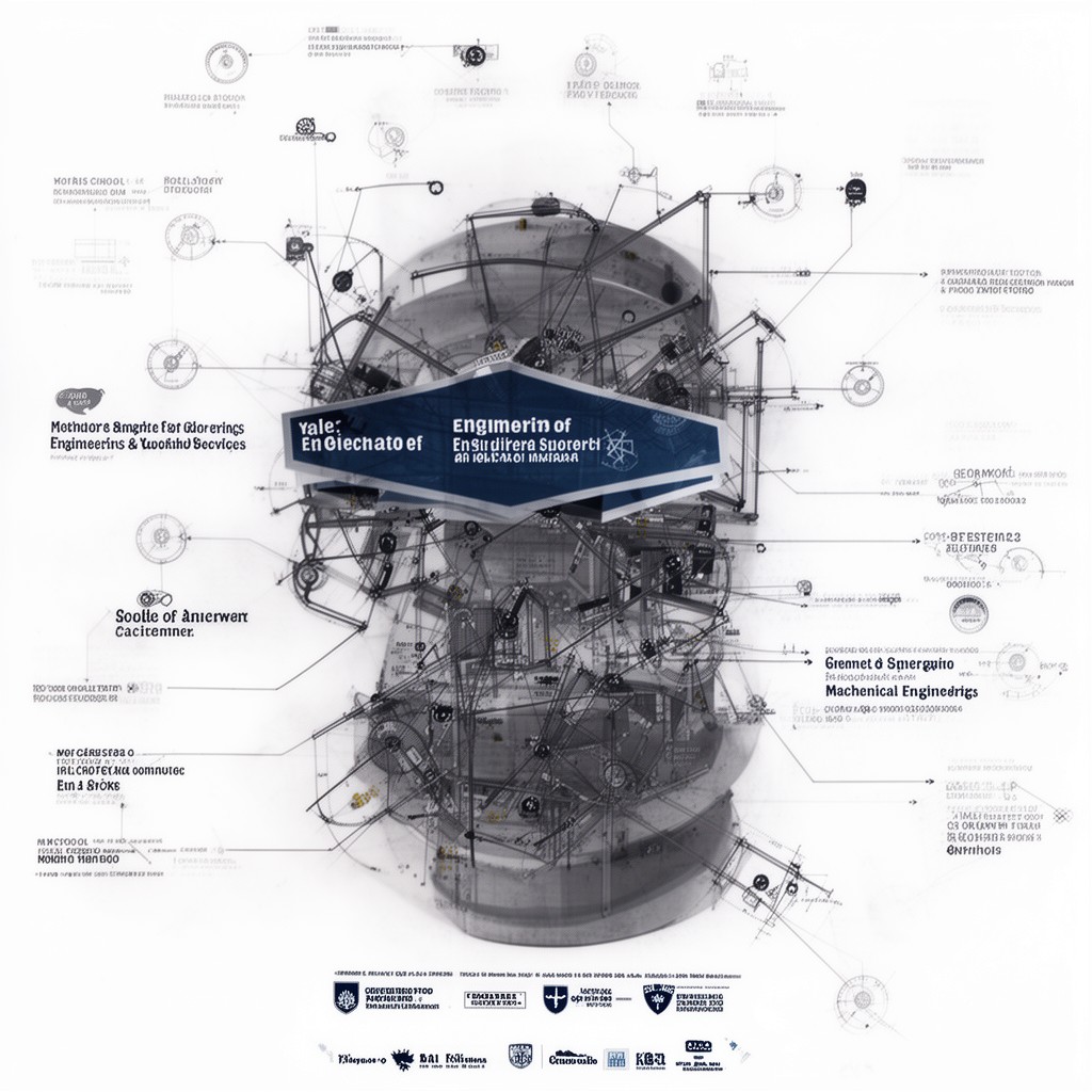 AI-generated illustration of Yale School of Engineering & Applied Science