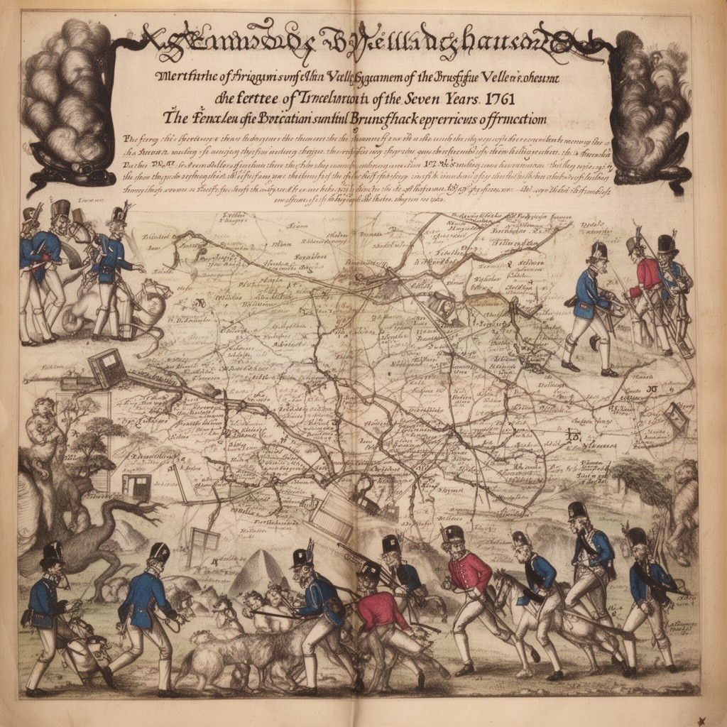 AI-generated illustration of Battle of Vellinghausen