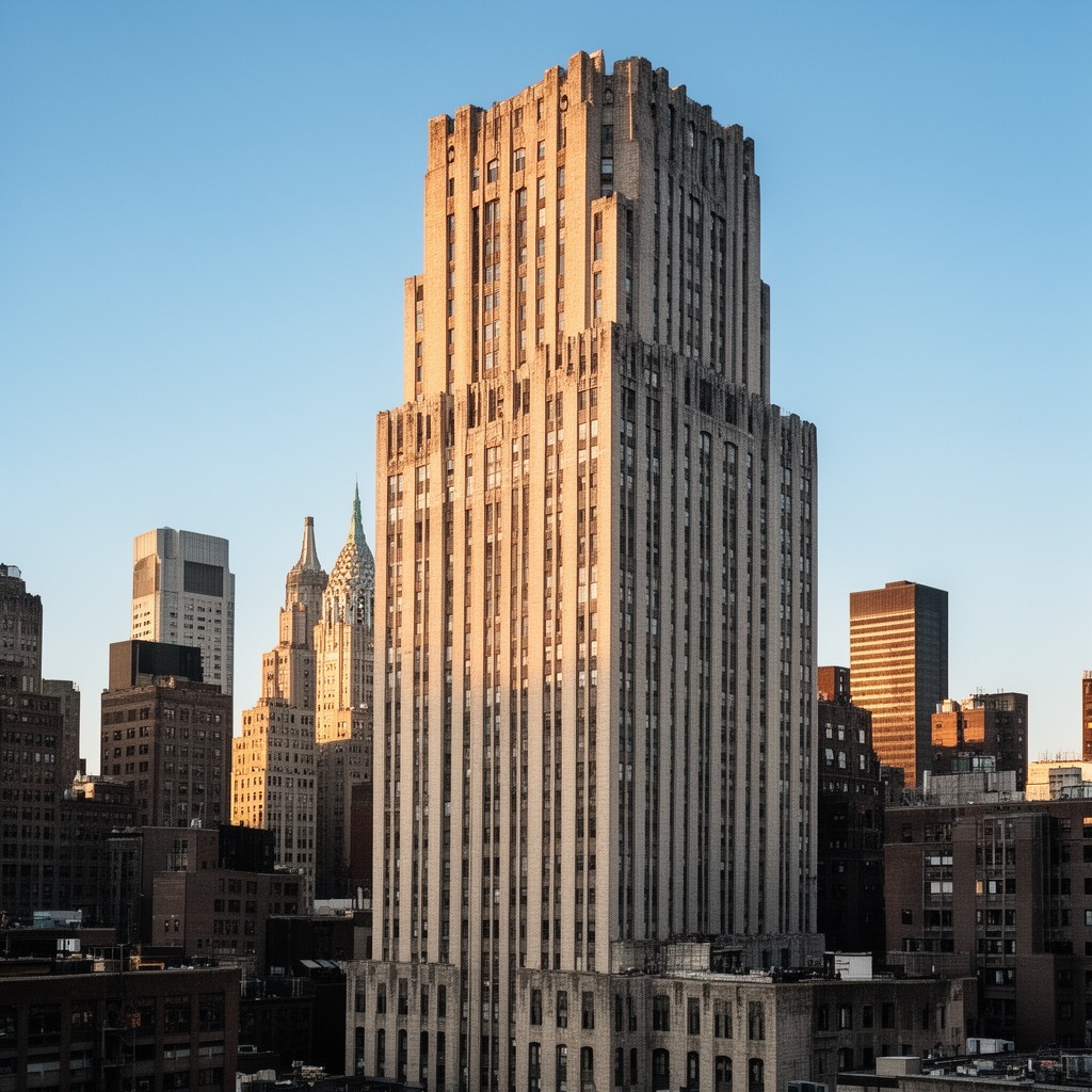 AI-generated illustration of AT&T Building