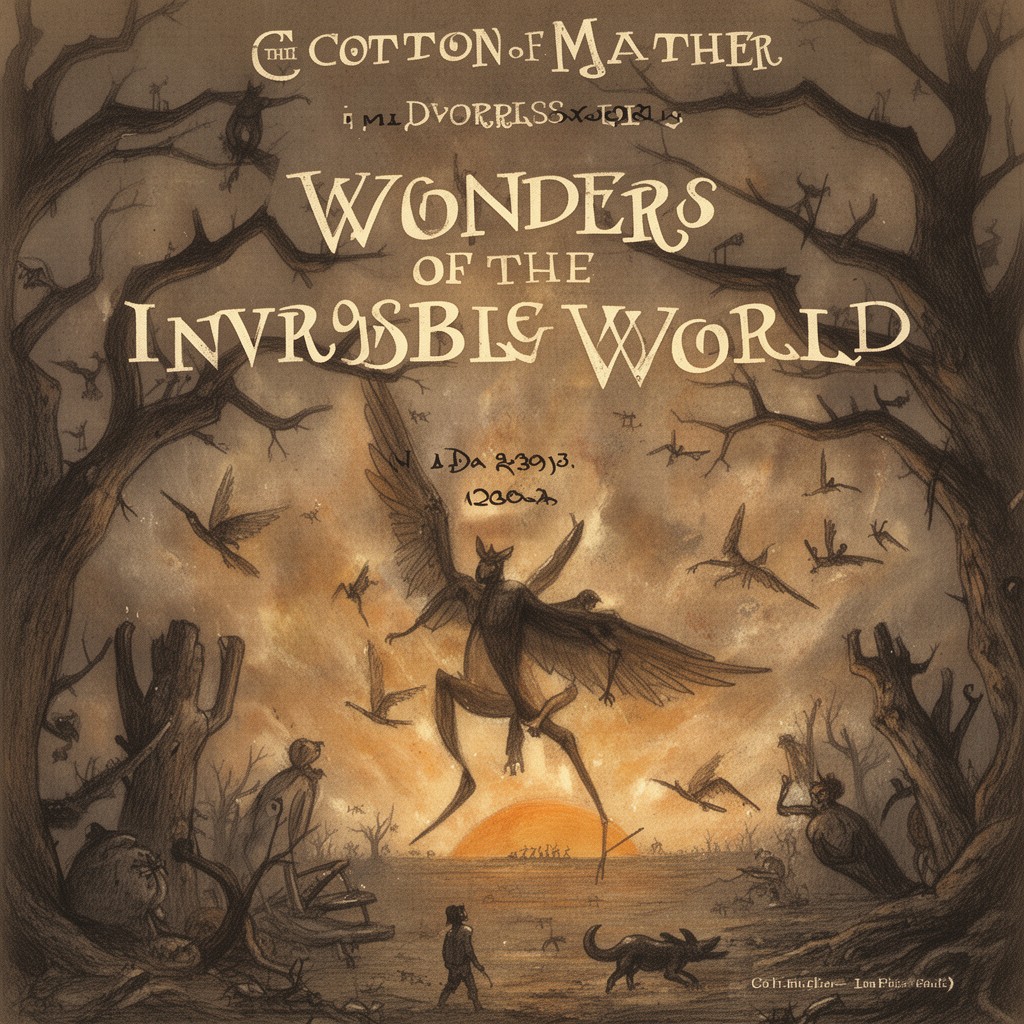 AI-generated illustration of Wonders of the Invisible World