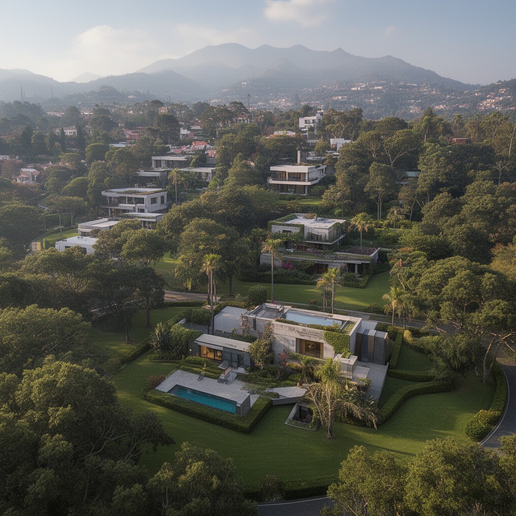 AI-generated illustration of Bosques de las Lomas