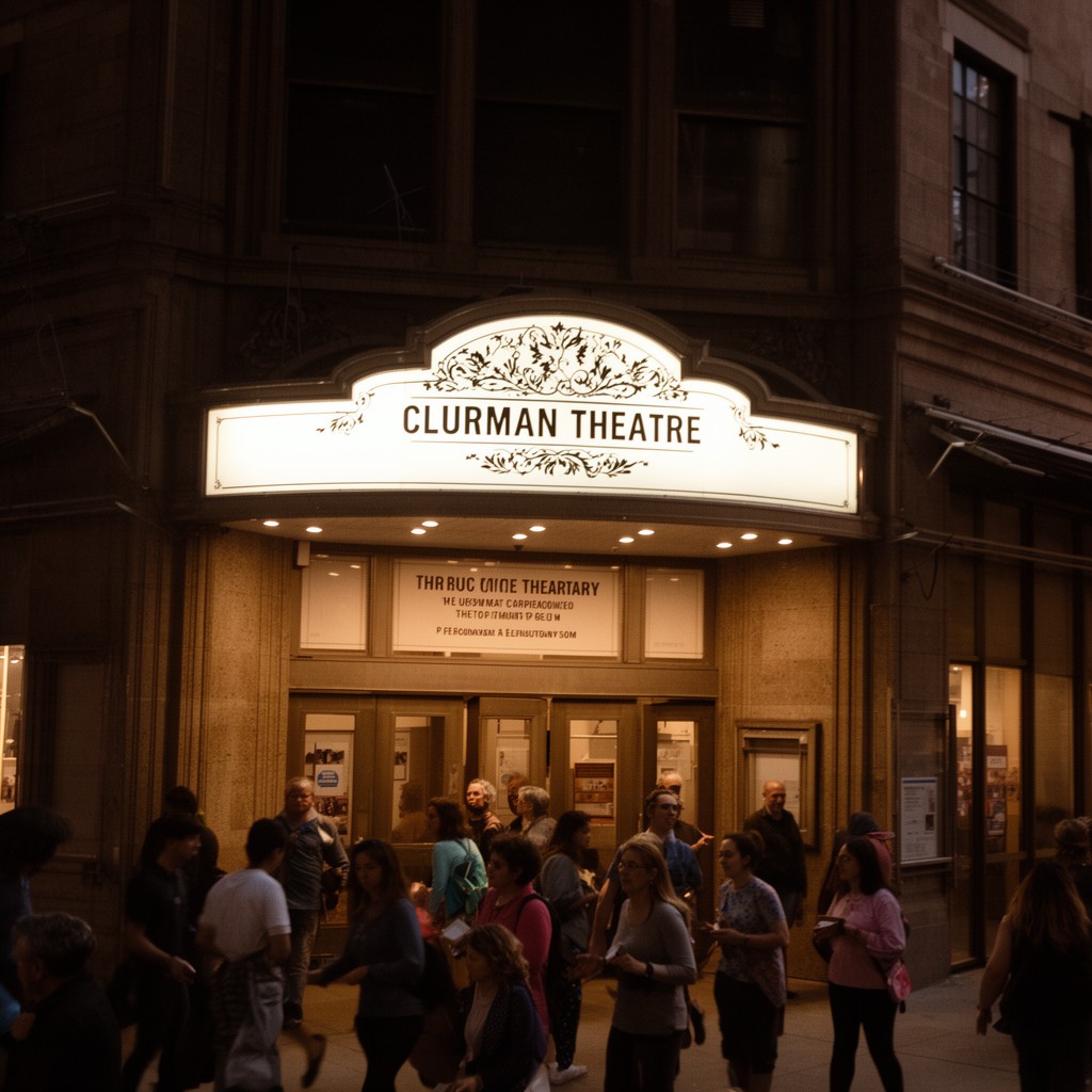AI-generated illustration of Clurman Theatre
