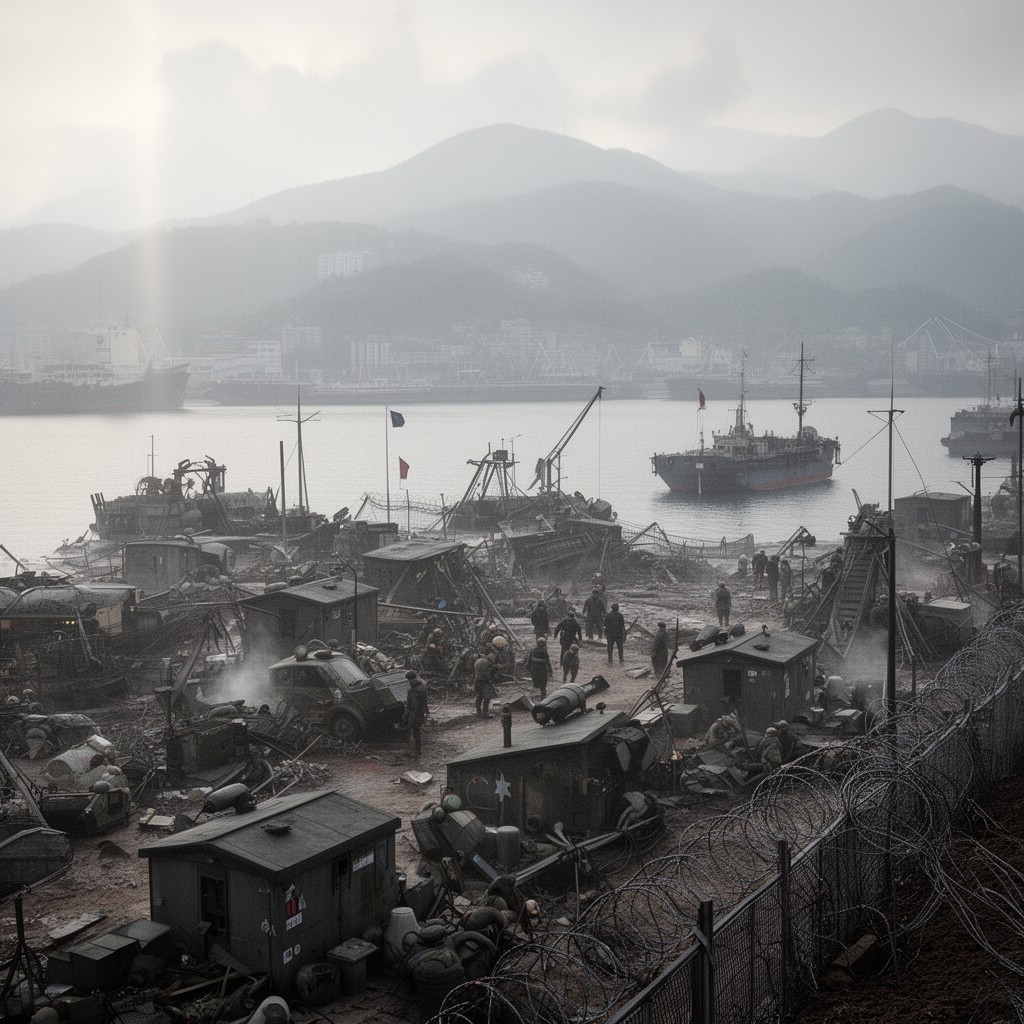 AI-generated illustration of Busan Perimeter