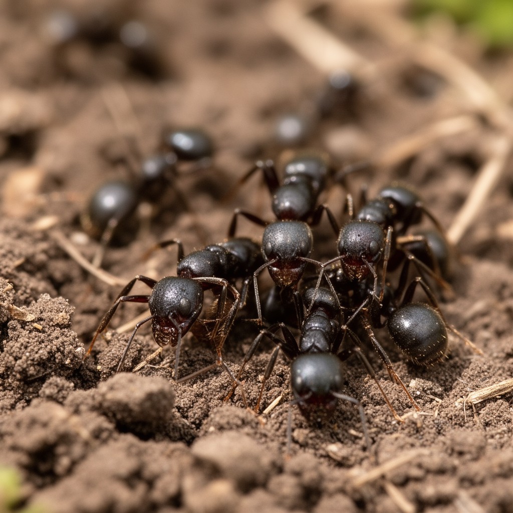 AI-generated illustration of Lasius niger
