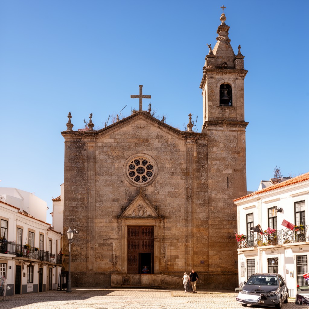 AI-generated illustration of Igreja de Santiago