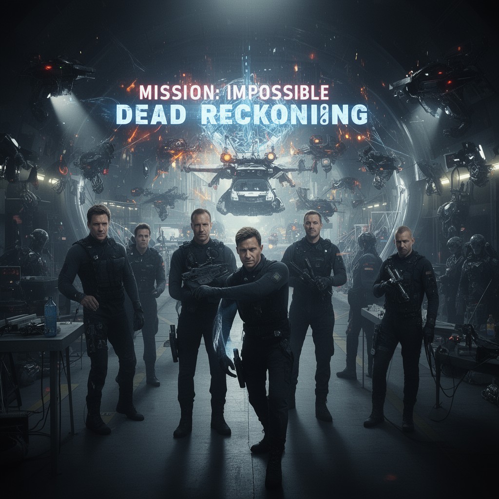 AI-generated illustration of Mission: Impossible – Dead Reckoning Part One