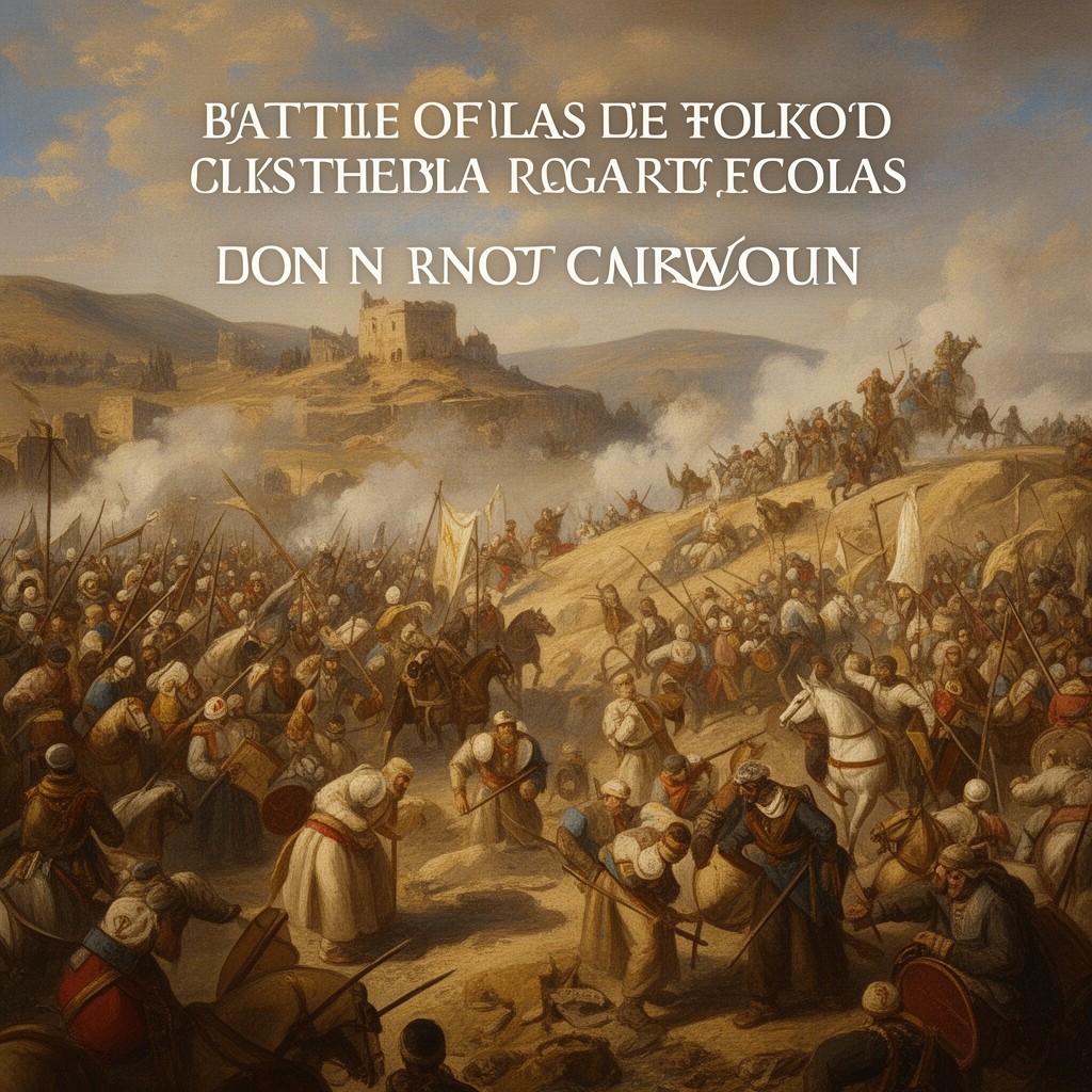 AI-generated illustration of Battle of Las Navas de Tolosa