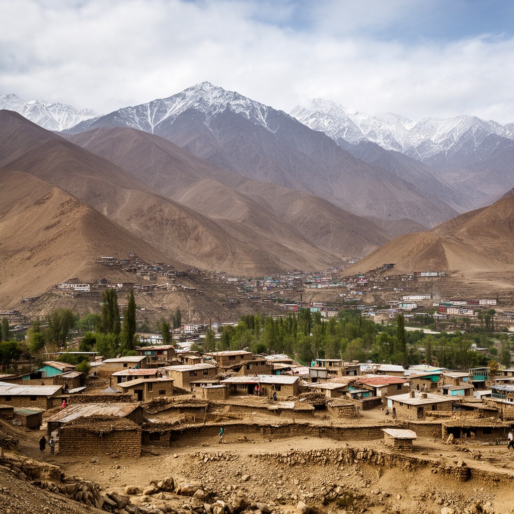 AI-generated illustration of Hazara