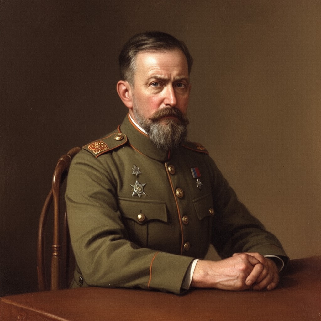 AI-generated illustration of Horatio Herbert Kitchener