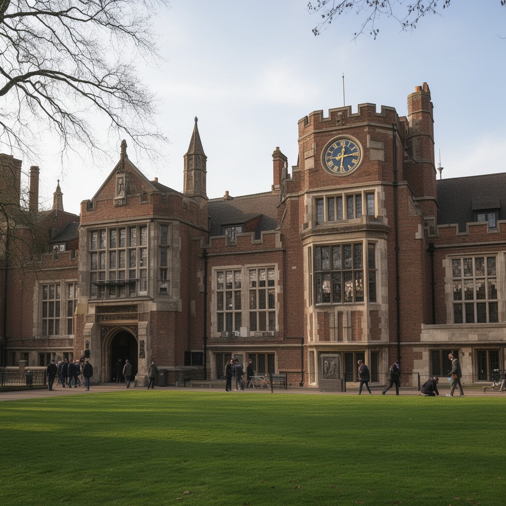 AI-generated illustration of Luton Grammar School