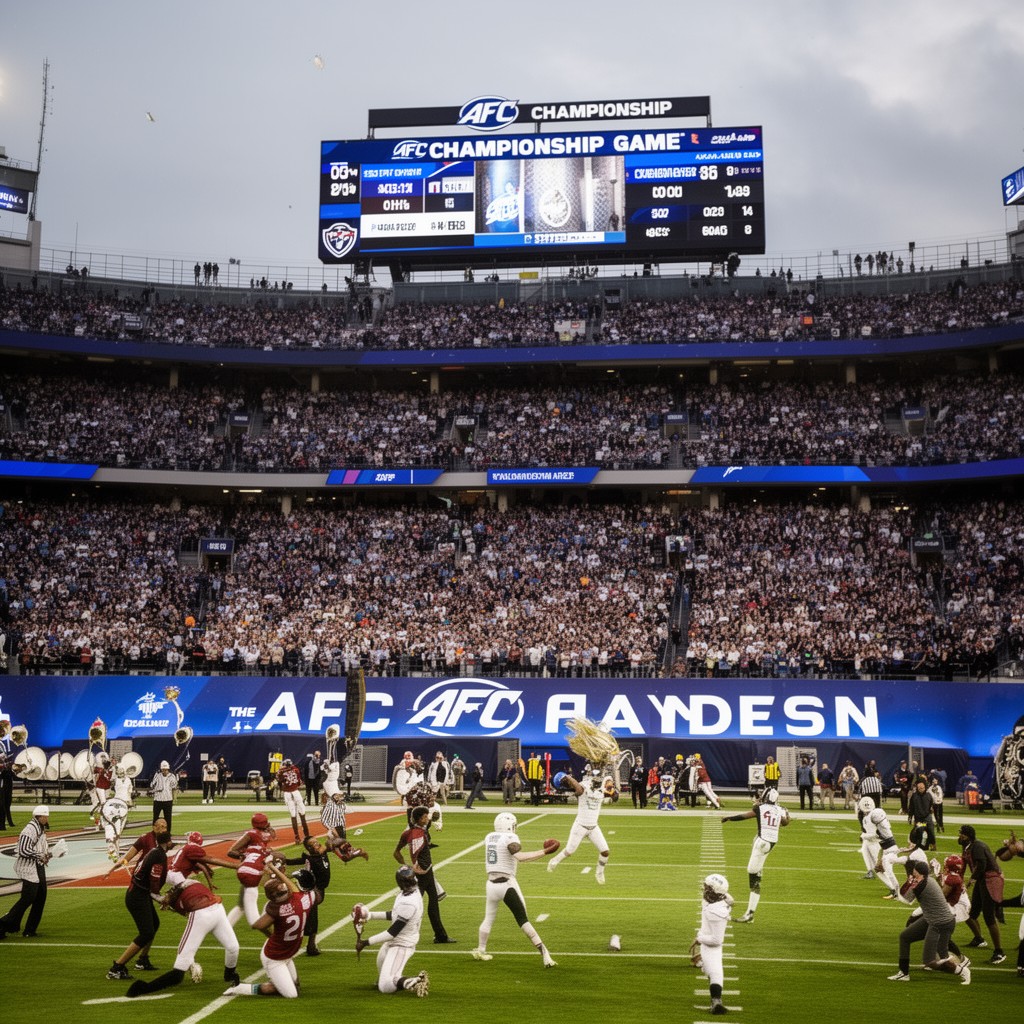AI-generated illustration of AFC Championship Game
