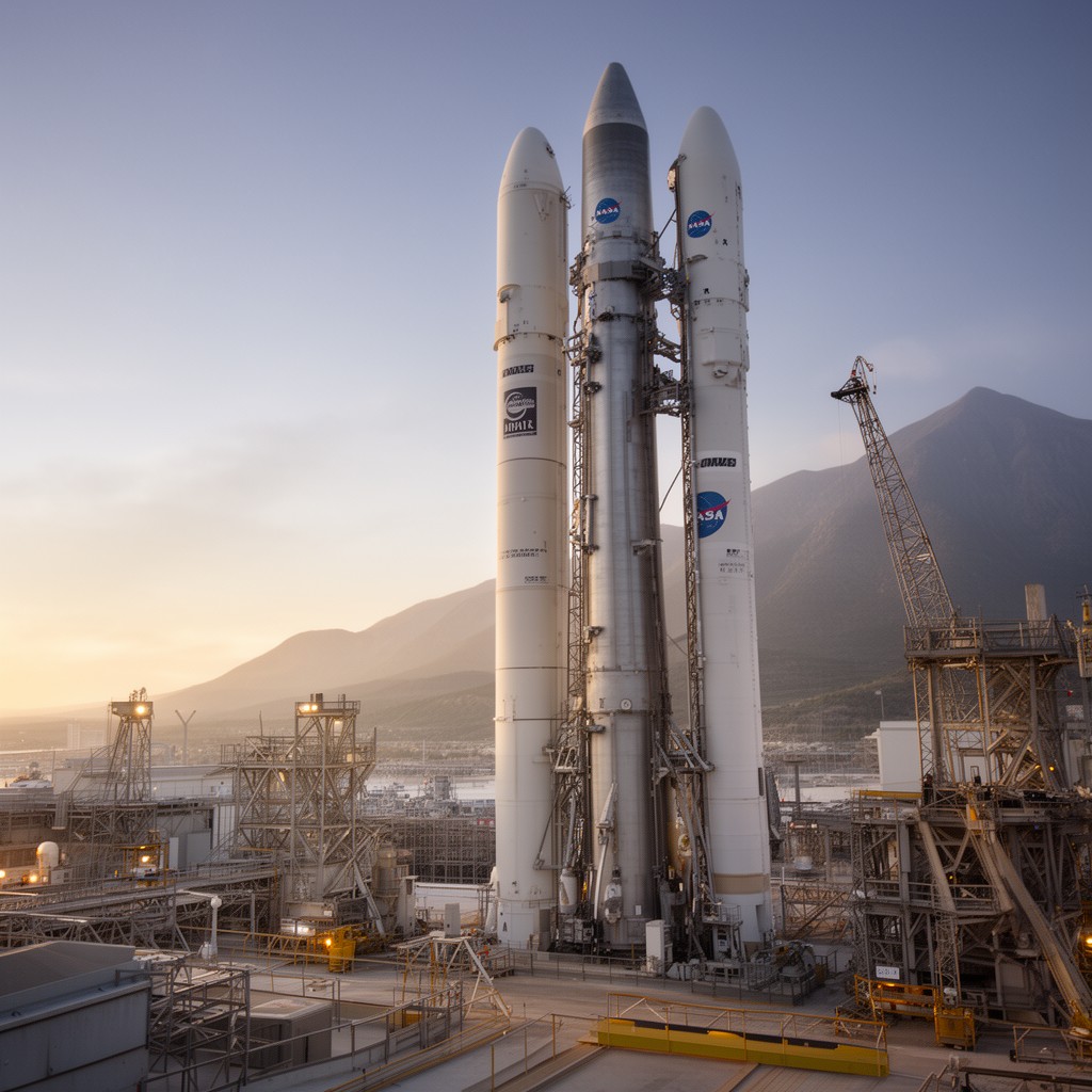 AI-generated illustration of Atlas V 541
