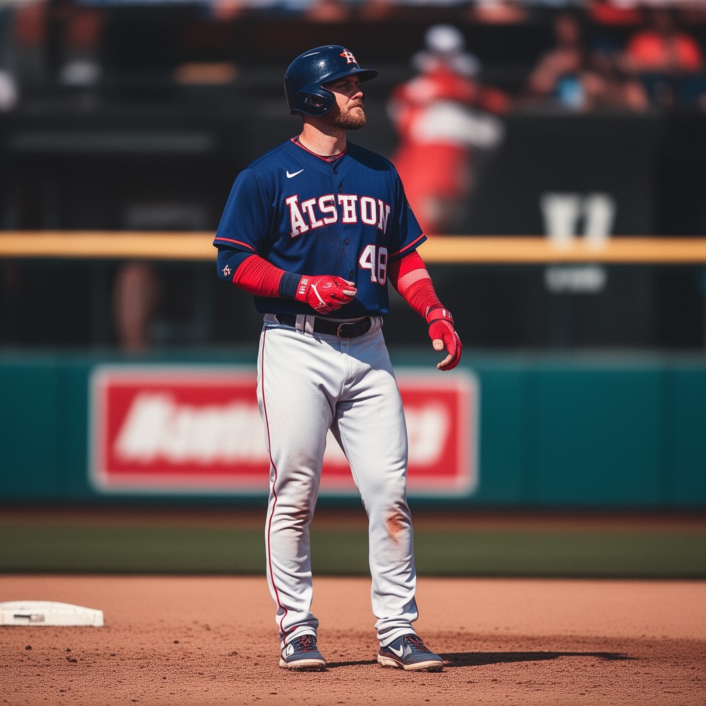AI-generated illustration of Alex Bregman
