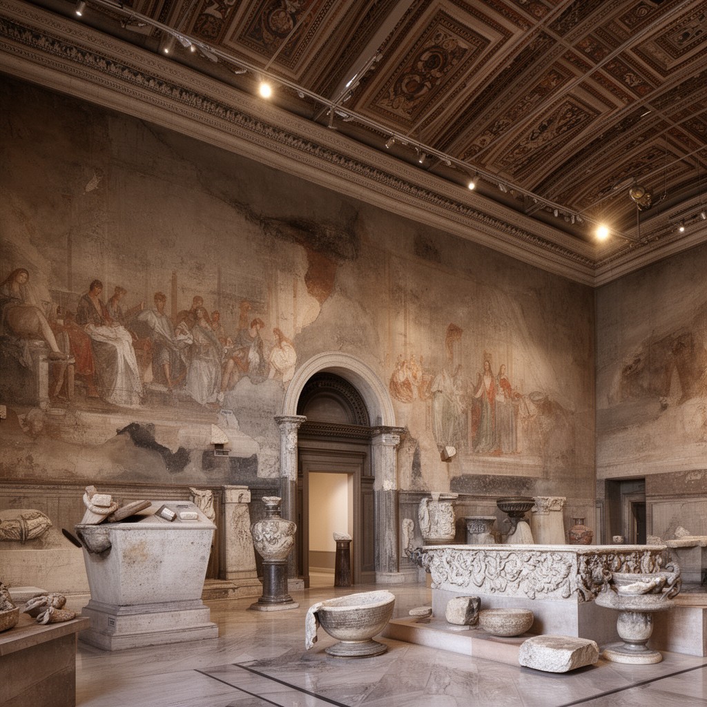AI-generated illustration of National Archaeological Museum of Naples