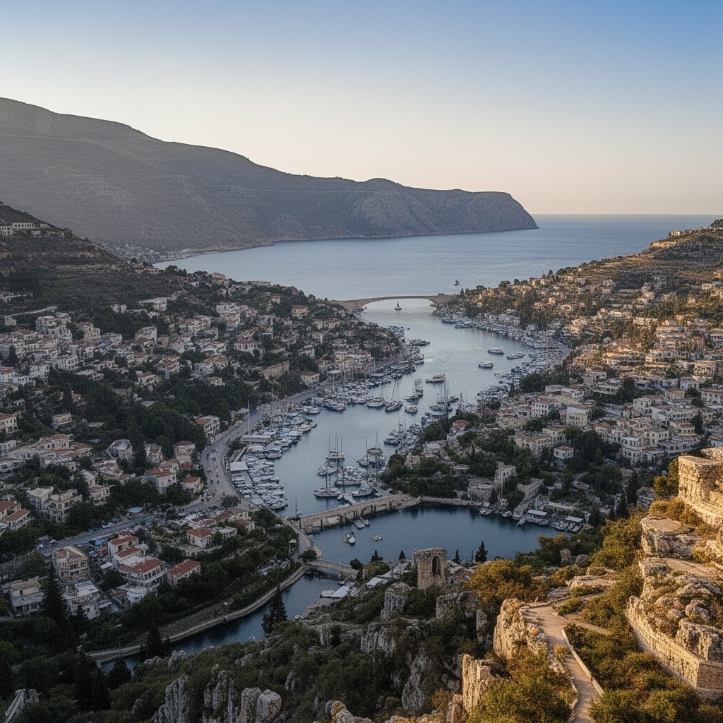 AI-generated illustration of Isthmus of Corinth