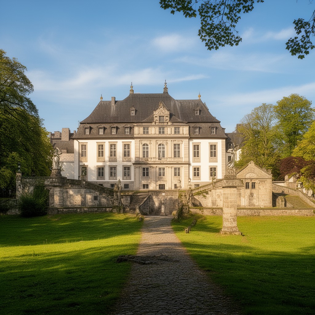 AI-generated illustration of Schloss Oranienstein