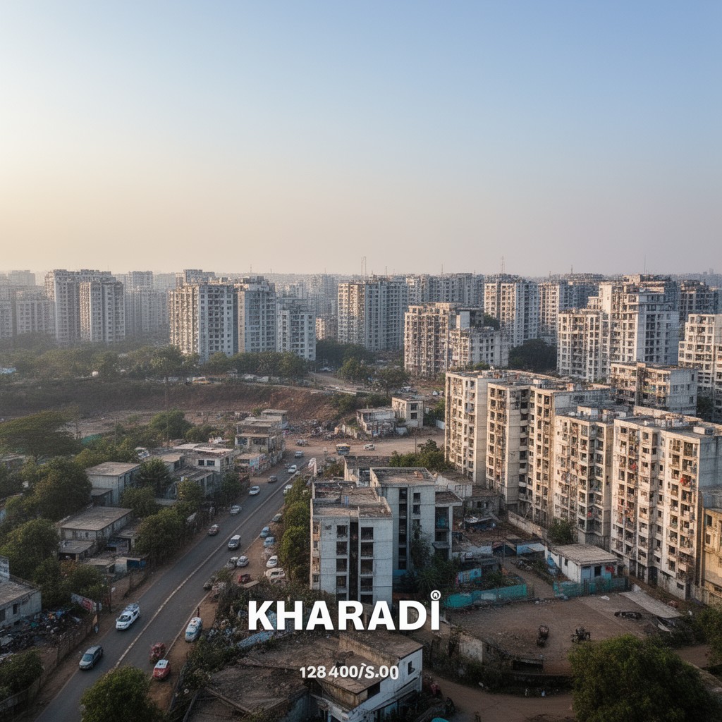 AI-generated illustration of Kharadi